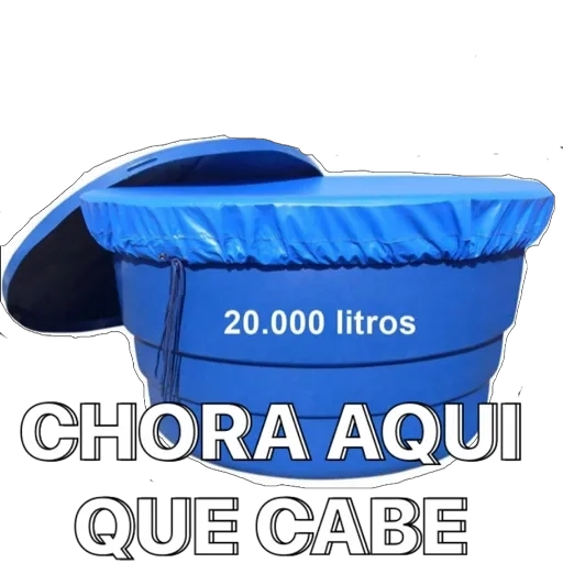 Figurinha: Caixa d'água 20 mil litros