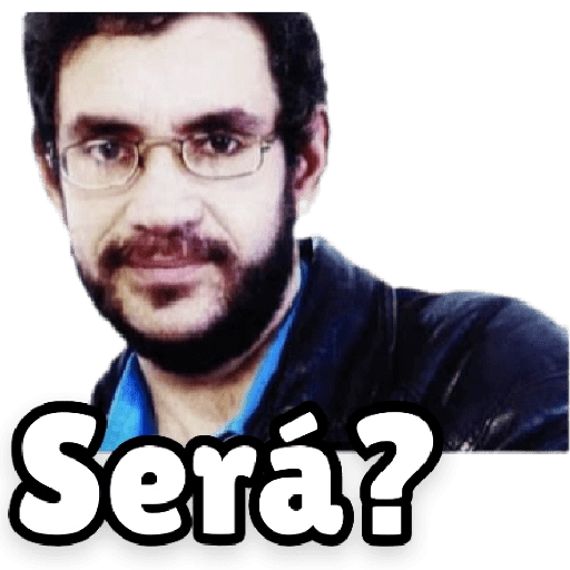 Figurinha: Será?