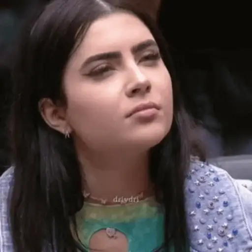 Figurinha: Jade Picon Decepcionada