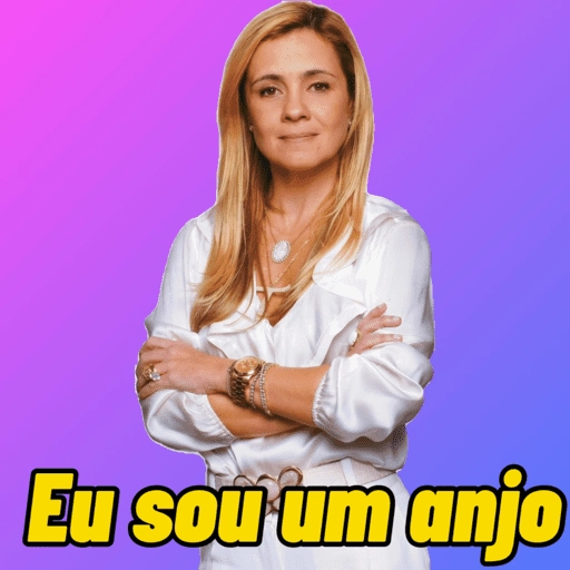 Figurinha: Carminha: Eu sou um anjo