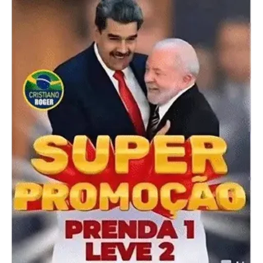 Figurinha: Super Promoção Lula e Maduro