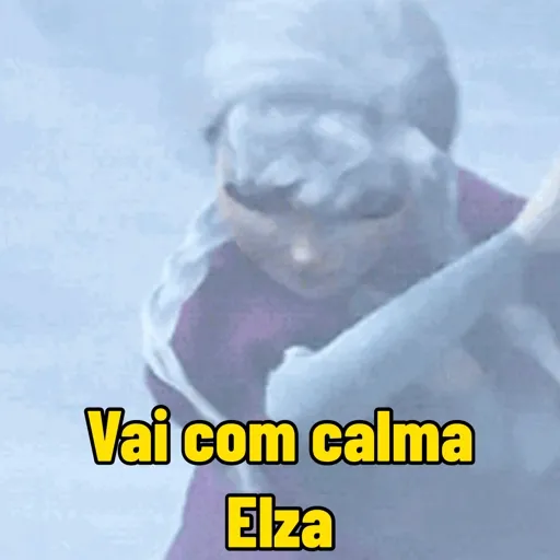 Sticker: Ve con calma, Elsa