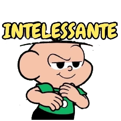 Figurinha: Cebolinha "Intelssante"