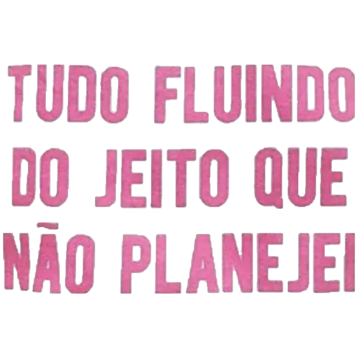 Figurinha: Tudo fluindo do jeito que não planejei