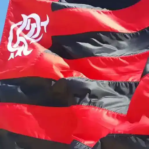 Figurinha: Bandeira do Flamengo
