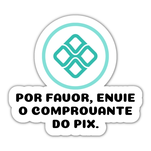 Figurinha: Por favor envie o comprovante