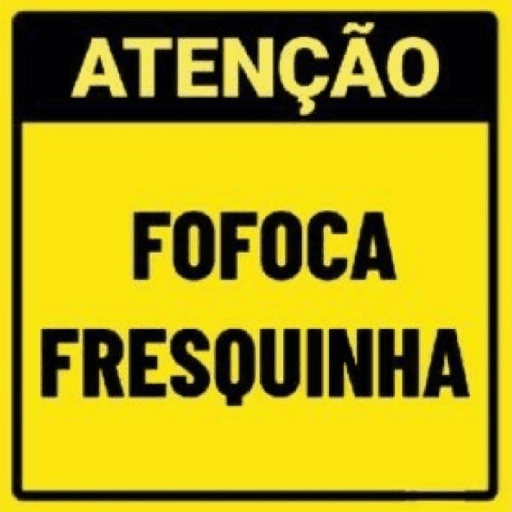 Figurinha: Atenção Fofoca Fresquinha