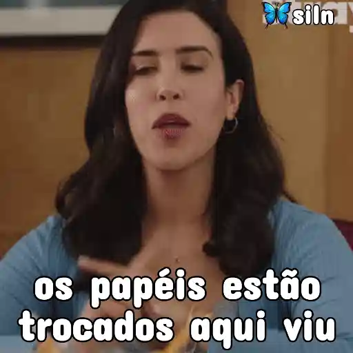 Figurinha: Os papéis estão trocados