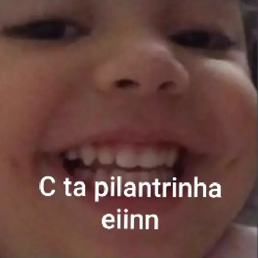 Figurinha: C ta pilantrinha eiinn