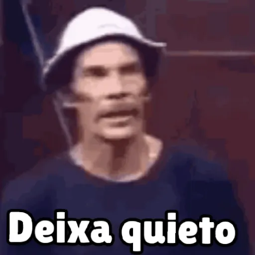 Figurinha: Seu Madruga Deixa Quieto