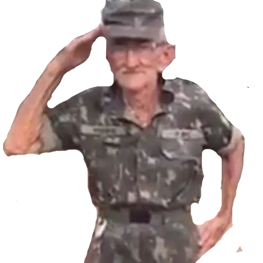 Figurinha: General Saluta