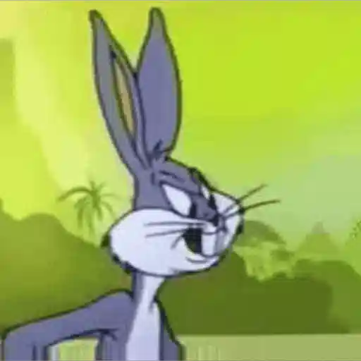 Figurinha: Bugs Bunny confuso
