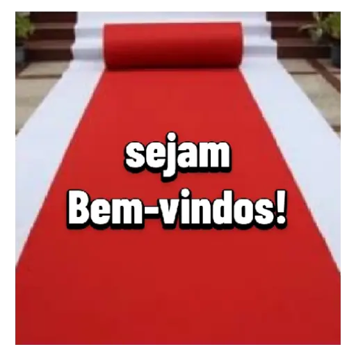 Figurinha: Tapete Vermelho Bem-Vindos