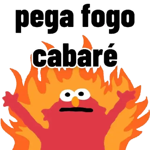 Figurinha: Pega Fogo, Cabaré!