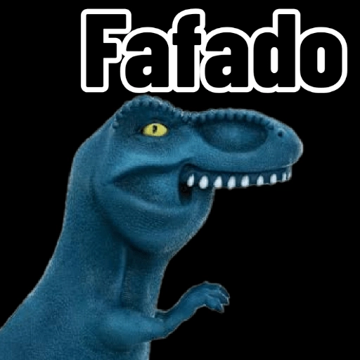 Figurinha: Dinossauro Fafado