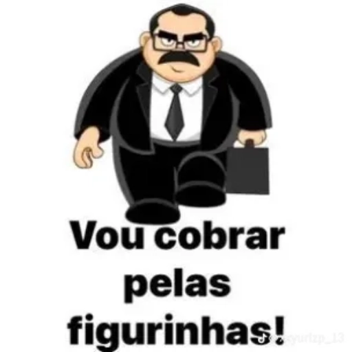 Figurinha: Cobrando pelas figurinhas