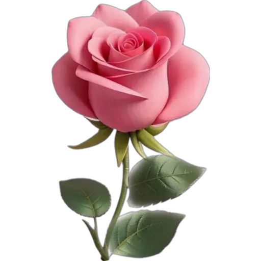 Figurinha: Rosa Cor-de-Rosa