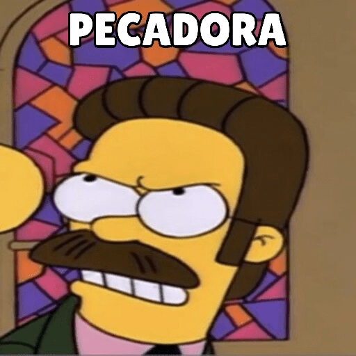 Figurinha: Pecadora