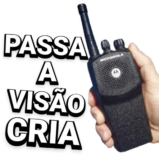 Figurinha: Passa a Visão Cria