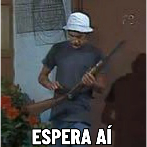 Figurinha: Chaves Espera Aí