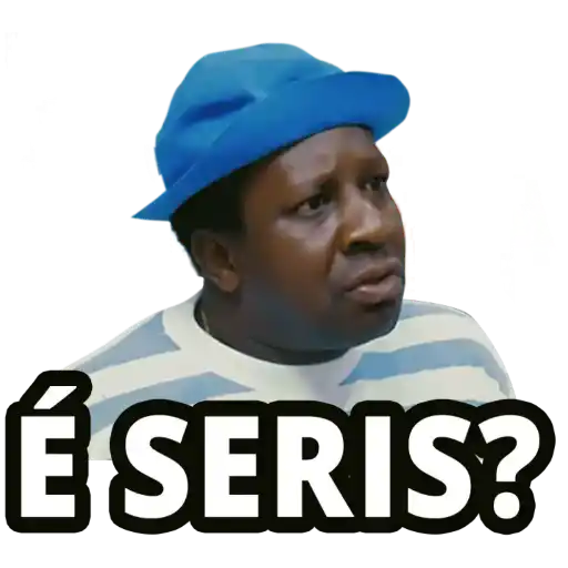 Figurinha: É Seris? Mussum