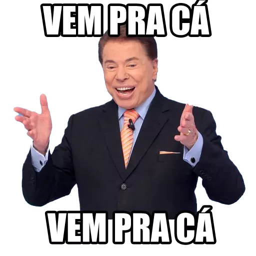Figurinha: Silvio Santos Vem Pra Cá