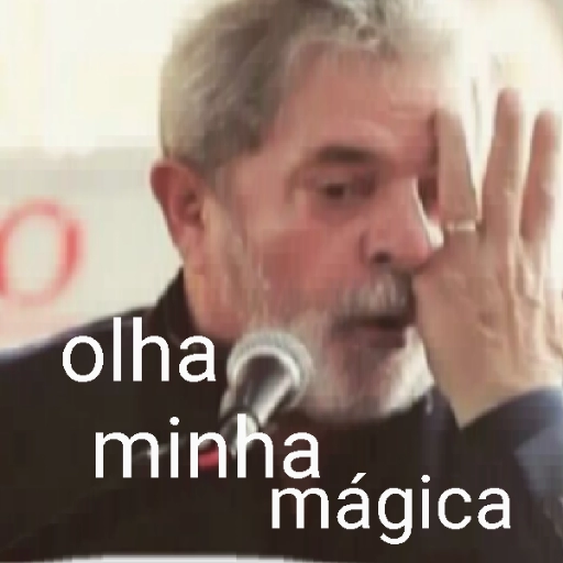 Figurinha: Lula: Olha minha mágica