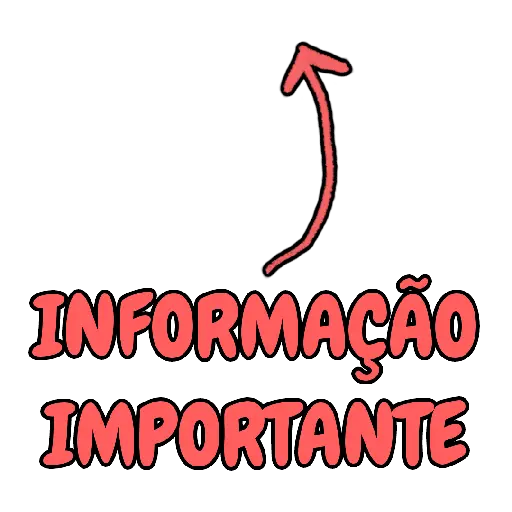Figurinha: Informação Importante