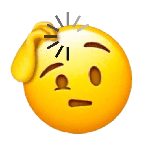 Figurinha: Cara de Confusão