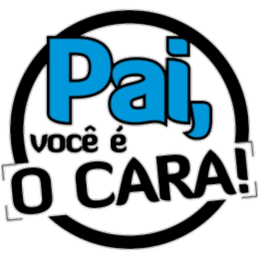 Figurinha: Pai, você é o cara!
