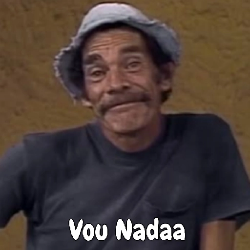 Figurinha: Seu Madruga Vou Nadaa