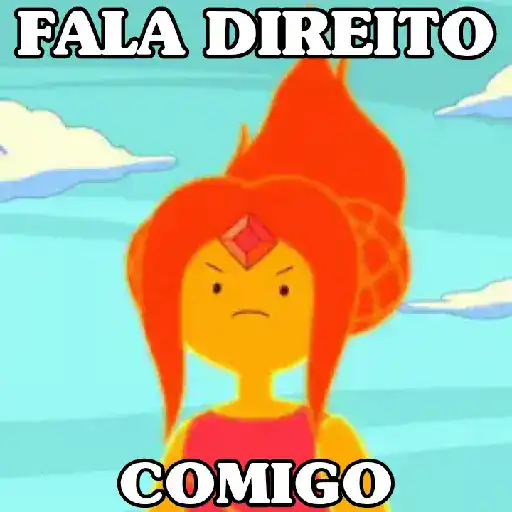 Figurinha: Princesa Jujuba Flamejante Com Raiva