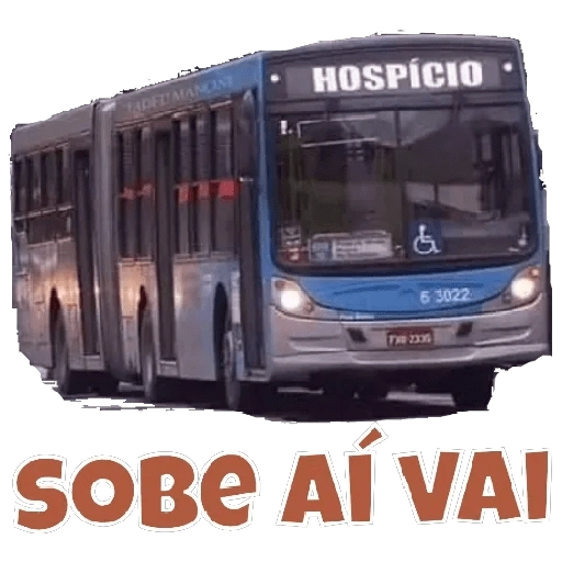 Figurinha: Ônibus do Hospício Sobe Aí VAI
