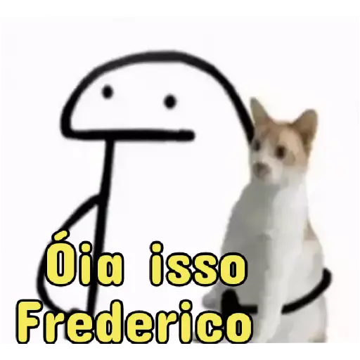 Figurinha: Flork e Gato "Frederico"