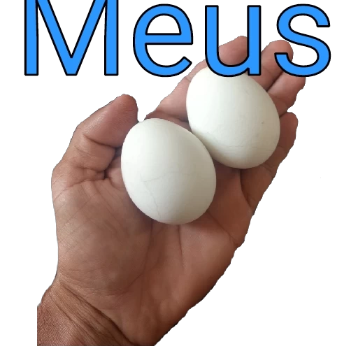 Figurinha: Meus ovos