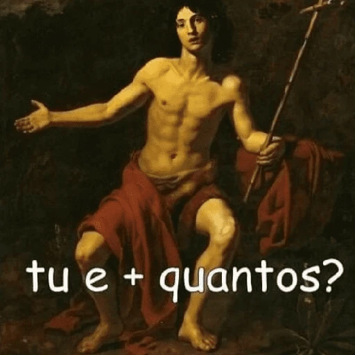 Figurinha: Tu e + quantos?