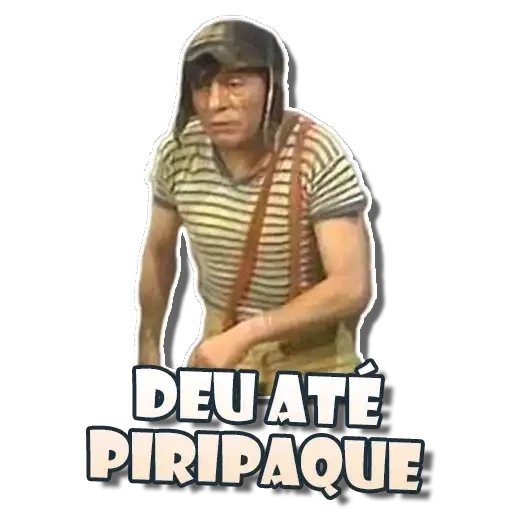 Figurinha: Chaves deu até piripaque