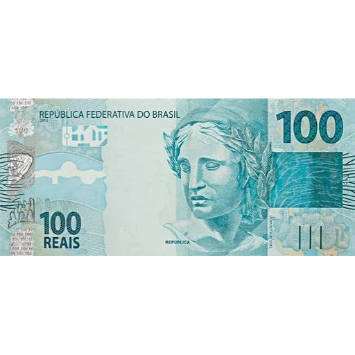 Figurinha: Cédula de 100 Reais
