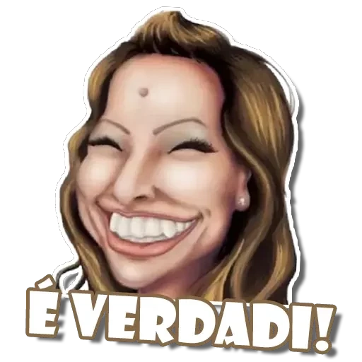 Figurinha: É Verdade!
