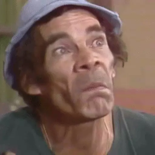 Figurinha: Chaves Confuso