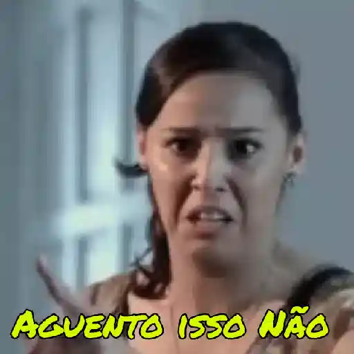 Figurinha: Não aguento mais!