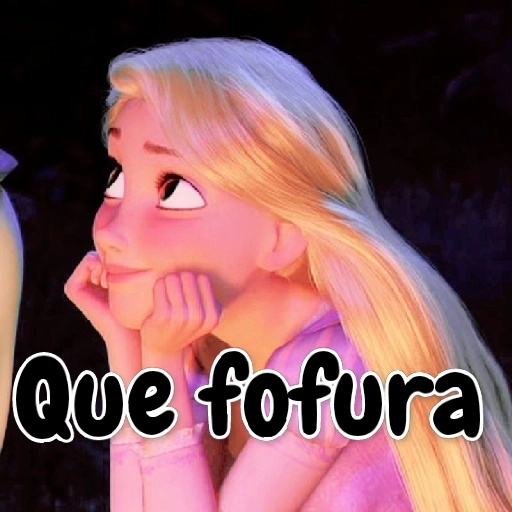 Figurinha: Rapunzel Que Fofura