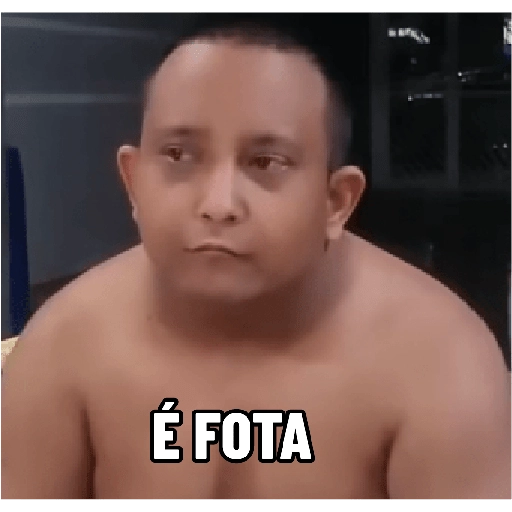 Figurinha: É Fota