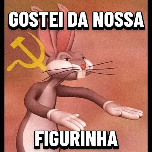 Figurinha: Gostei da nossa figurinha comunista