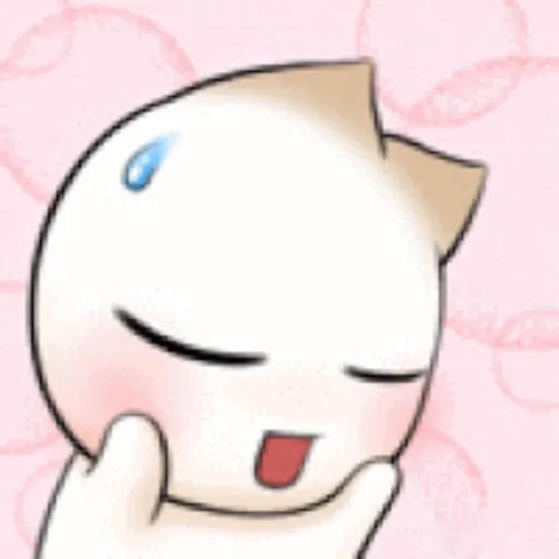 Figurinha: Emoji Fofinho Suando