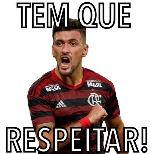 Figurinha: Tem que respeitar!