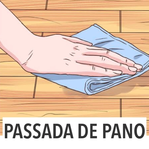 Figurinha: Passada de pano