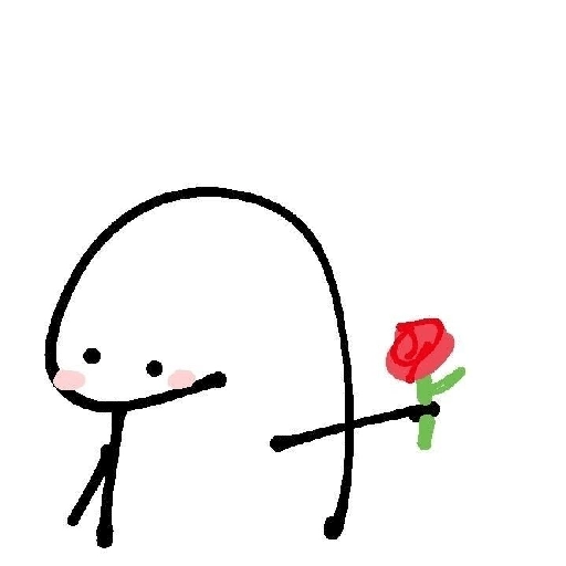 Figurinha: Flork com Rosa