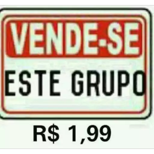 Figurinha: Vende-se este grupo