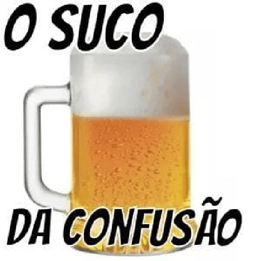 Figurinha: O Suco da Confusão